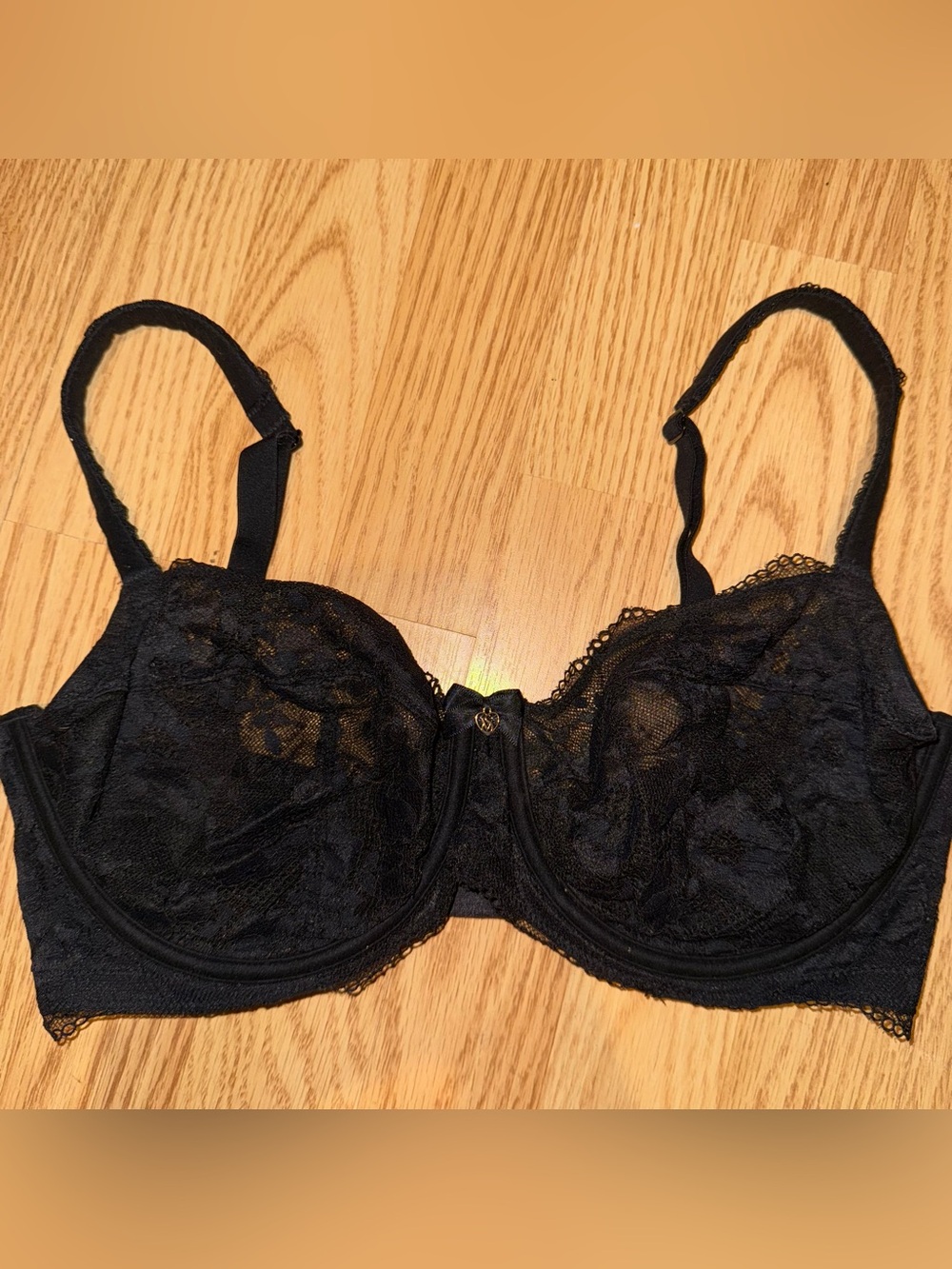 Victoria's Secret Black Lace Underwire Bra